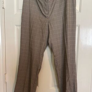 Ann Taylor Houndstooth Dress Pants in Brown and Black NWT